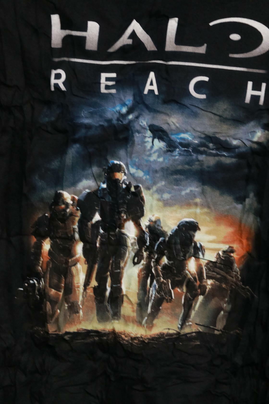 Halo Reach Microsoft 2010 Promotional Xbox Video Game Vintage T-Shirt Size 2XL