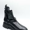 Stuart Weitzman Women's Maverick Bedford Moto Booties, Black, 9.5 Medium US