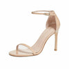 Stuart Weitzman Nudistsong Ankle Strap Sandal Adobe 10.5 M