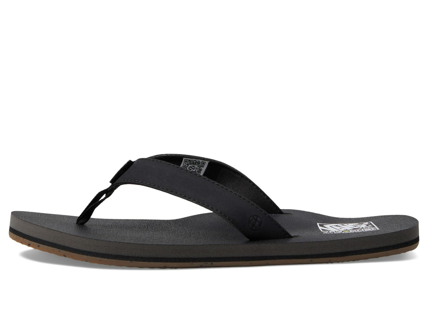 Vans Women's Soft Top VR3 Flip Flop, Black, Size 11