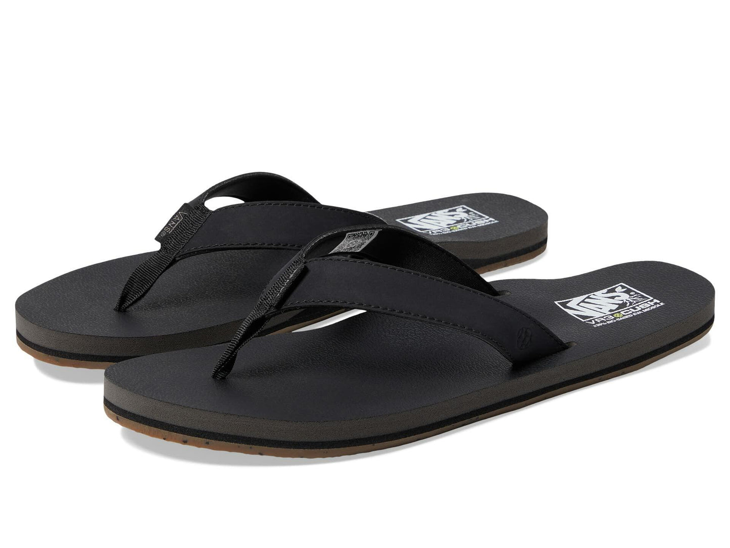 Vans Women's Soft Top VR3 Flip Flop, Black, Size 11
