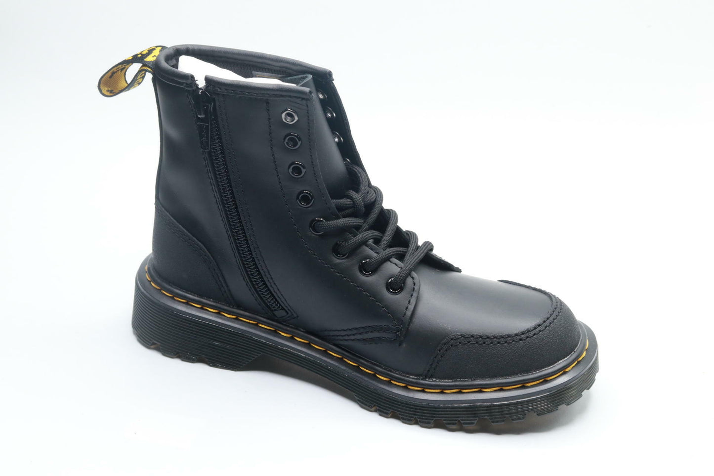 Dr. Martens 1460 Overlay (Little Kid/Big Kid) Black Duty/Romario 13 UK (US 1 Little Kid) M