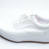Vans Women's Old Skool Stacked Sneakers, True White, 10 Medium US