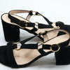 Stuart Weitzman Lalita 75 Blok Sandal Black 9.5 M