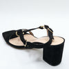 Stuart Weitzman Lalita 75 Blok Sandal Black 9.5 M