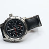 Nautica N15610G NCS 350 Multifunction Black Pebble Leather Chronograph Watch