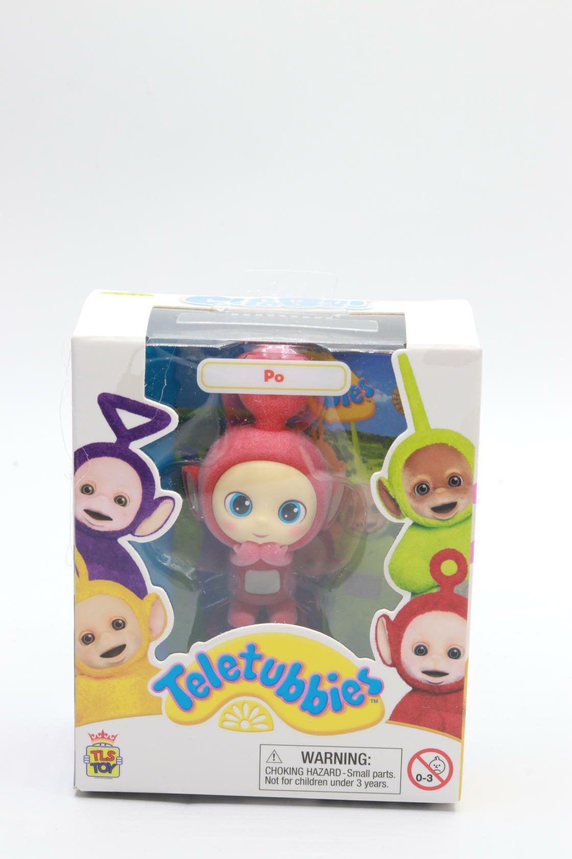 Cheebee Tinky Po, Winky & Dipsy Glow GITD Chase Mini Figure - Teletubbies