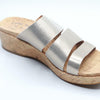 KORK-EASE Women's Menzie Sandal, Gold, Size 9 M US