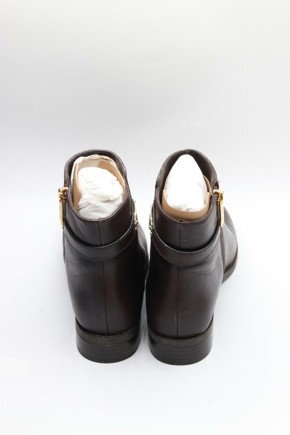 Michael Kors Finley Flat Bootie Chocolate 1 6 M
