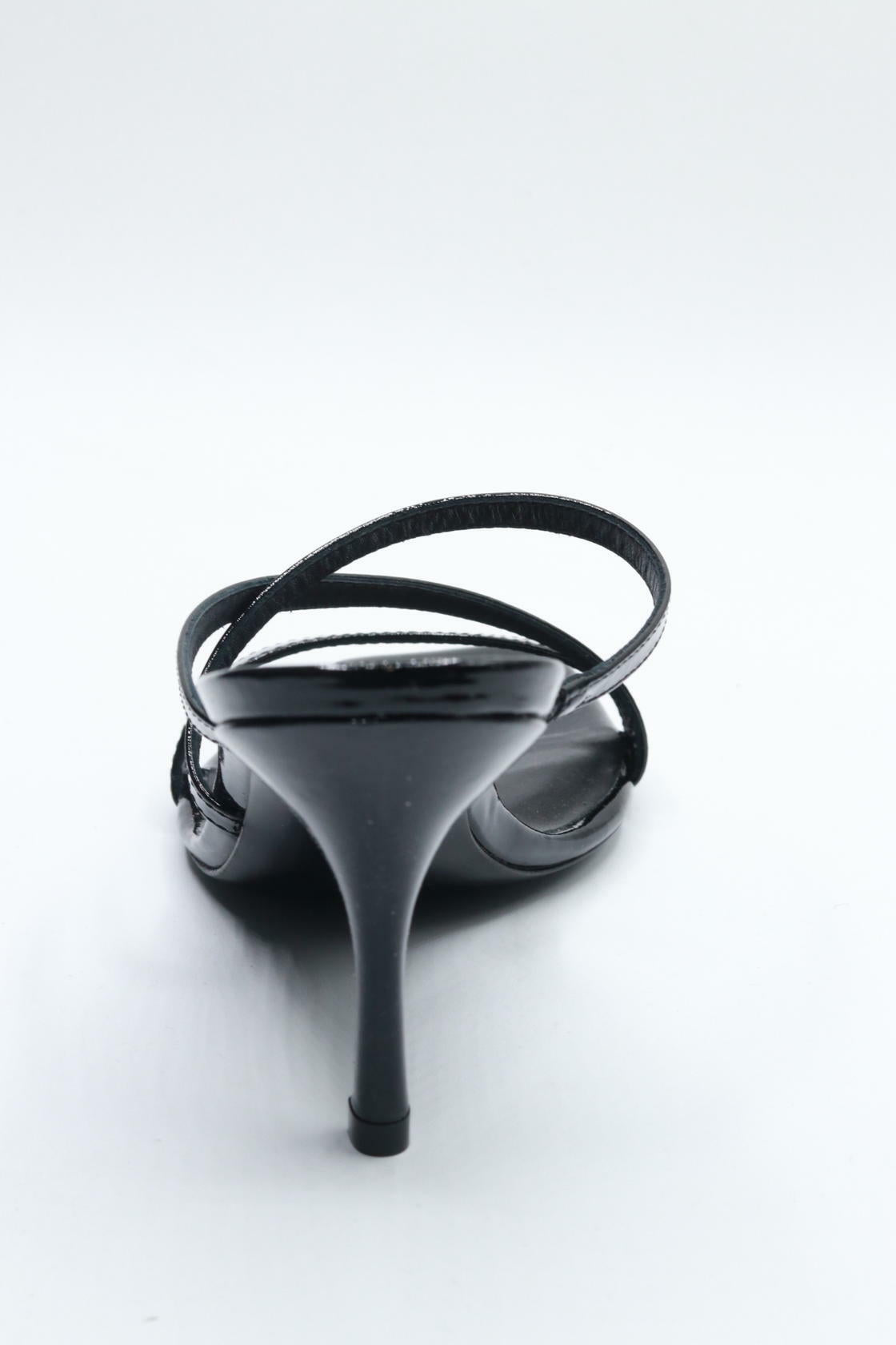 Stuart Weitzman Strapeze 85 Slide Black 6.5 B