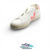 VEJA Men's Campo Sneaker, Extra White/Orange Fluo, 12