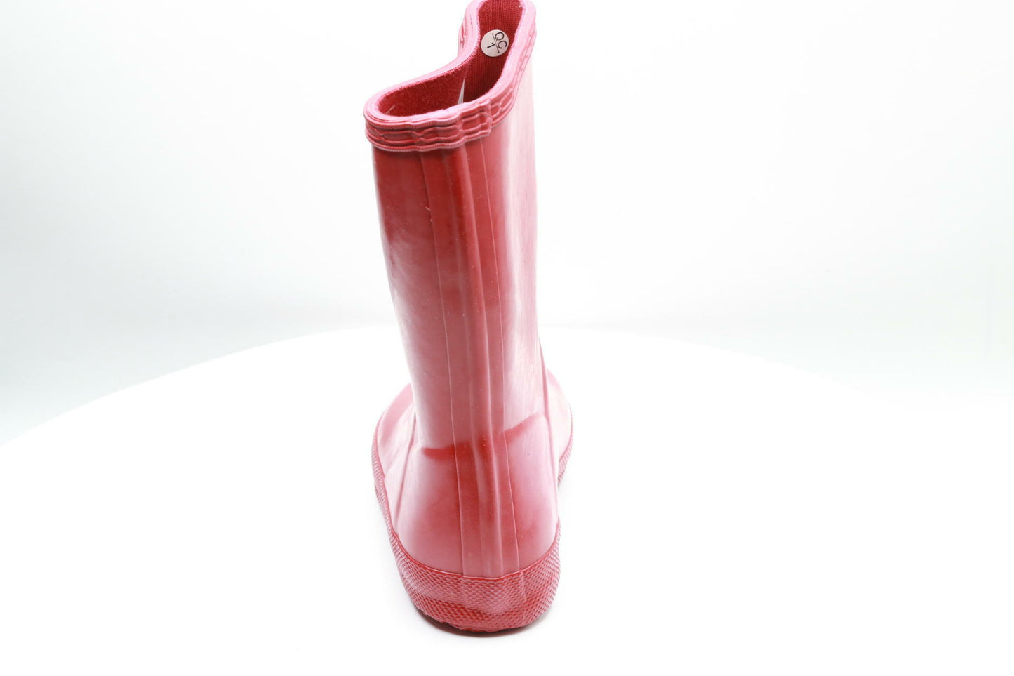 Hunter Little Kids Original First Classic Gloss Rain Boot, Military Red, 10