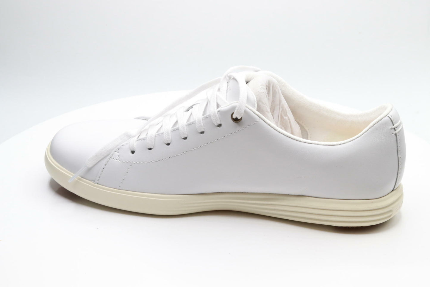 Cole Haan Men's Grand Crosscourt Ii Sneaker, White Leather, 7.5