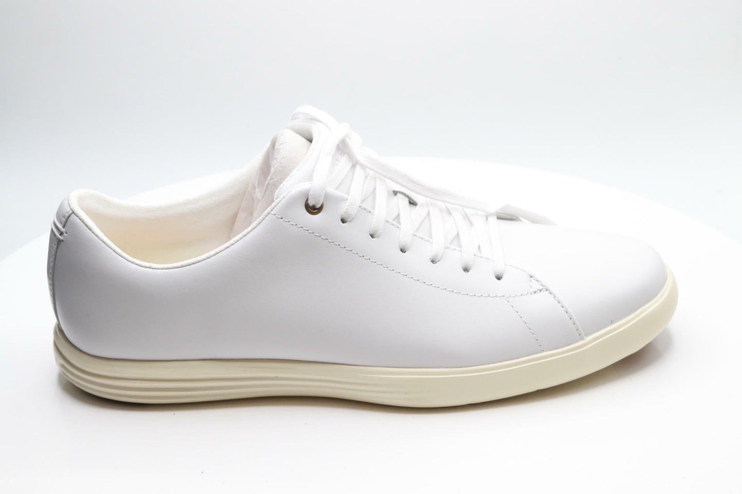 Cole Haan Men's Grand Crosscourt Ii Sneaker, White Leather, 7.5