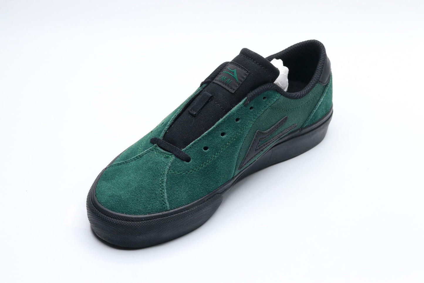 Lakai Flaco II Men's Skate Shoe, Pine/Black Suede, 5