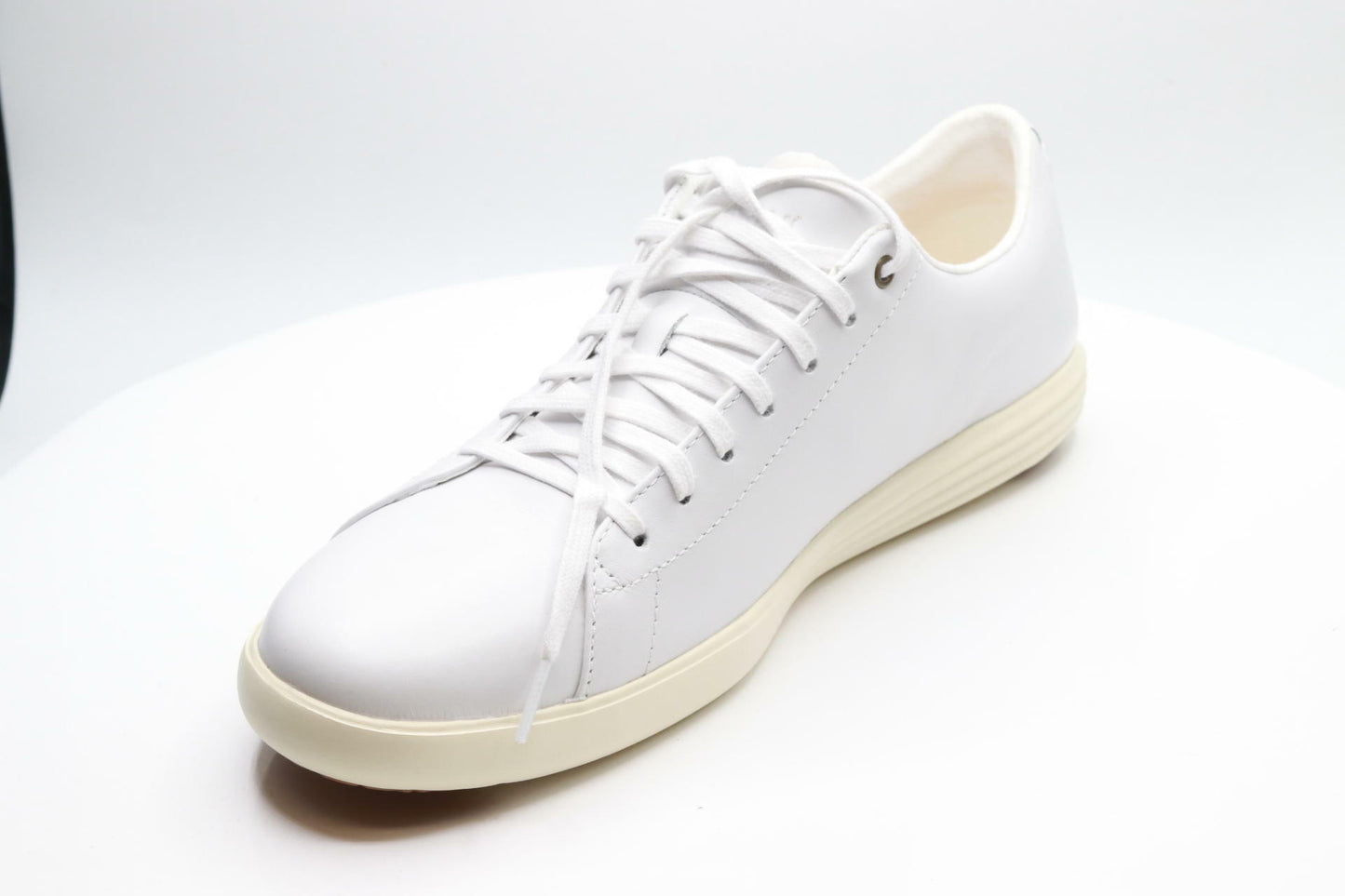 Cole Haan Men's Grand Crosscourt Ii Sneaker, White Leather, 7.5