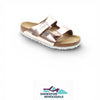 Birkenstock 95209139 Arizona Sfb W/Wht Cop Ltr 39