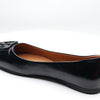 Tory Burch Women's Georgia Perfect Black Flats Wrinkle 6.5 US