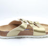 Birkenstock Betula Licensed Leo Soft Metal Gold Birko-Flor™ EU 37 (US Women's 6-6.5) Narrow