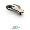 Stuart Weitzman Women's Rio Sleek Sandals 35 Black 9 Medium
