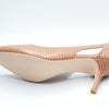 Lnsshee Women's Closed Point Toe Pumps Slip  Dress Shoes,Light Coffee size 8