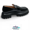 Stuart Weitzman Bedford Loafer Black 7.5 B