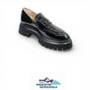 Stuart Weitzman Bedford Loafer Black 7.5 B