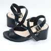 Giani Bernini Womens Townsonn Faux Leather Block Heels Black 6 Medium (B,M)