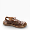 BORN Men’s Cabot III Brown Leather Fisherman Sandals Casual Comfort Shoes Size 11 M