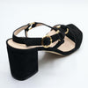 Stuart Weitzman Lalita 75 Blok Sandal Black 9.5 M