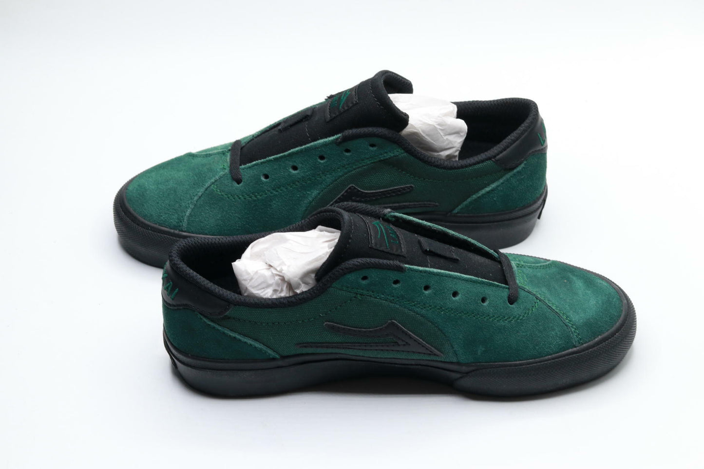 Lakai Flaco II Men's Skate Shoe, Pine/Black Suede, 5
