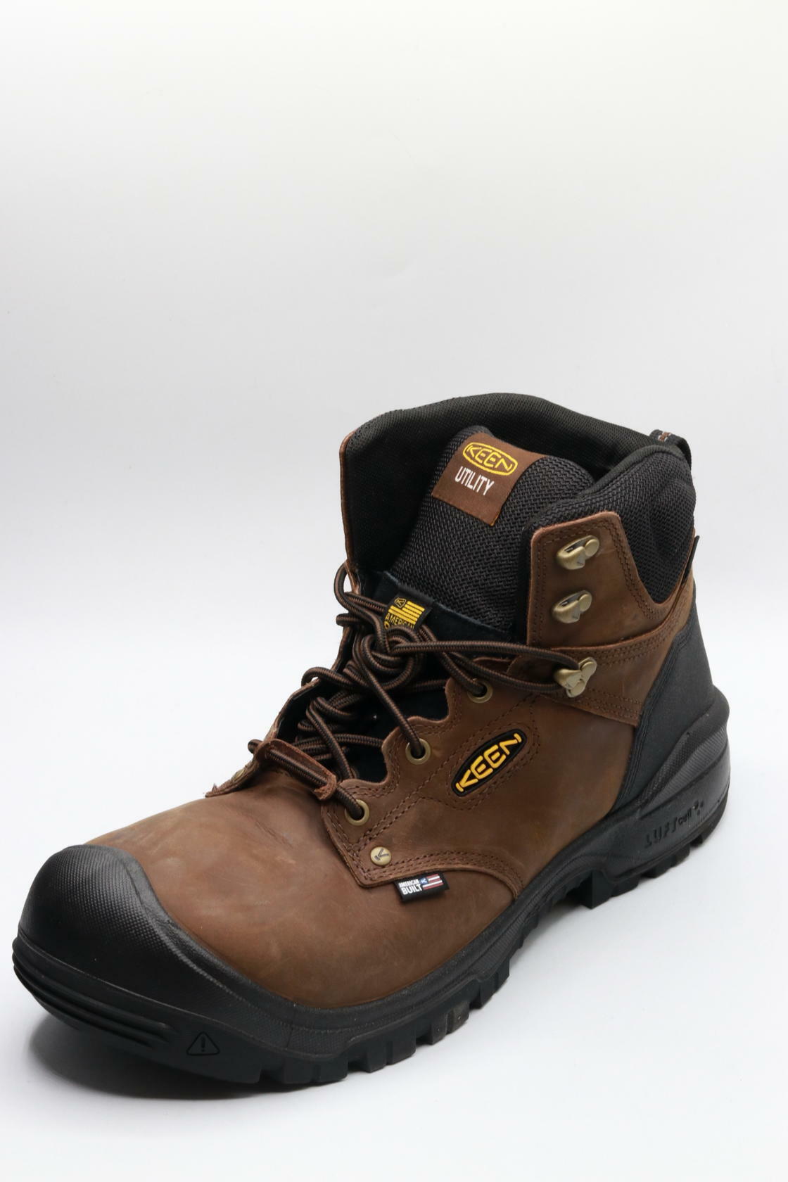 KEEN Men's 14 Wide Waterproof Leather Work Boots Composite Toe – Independence 6"