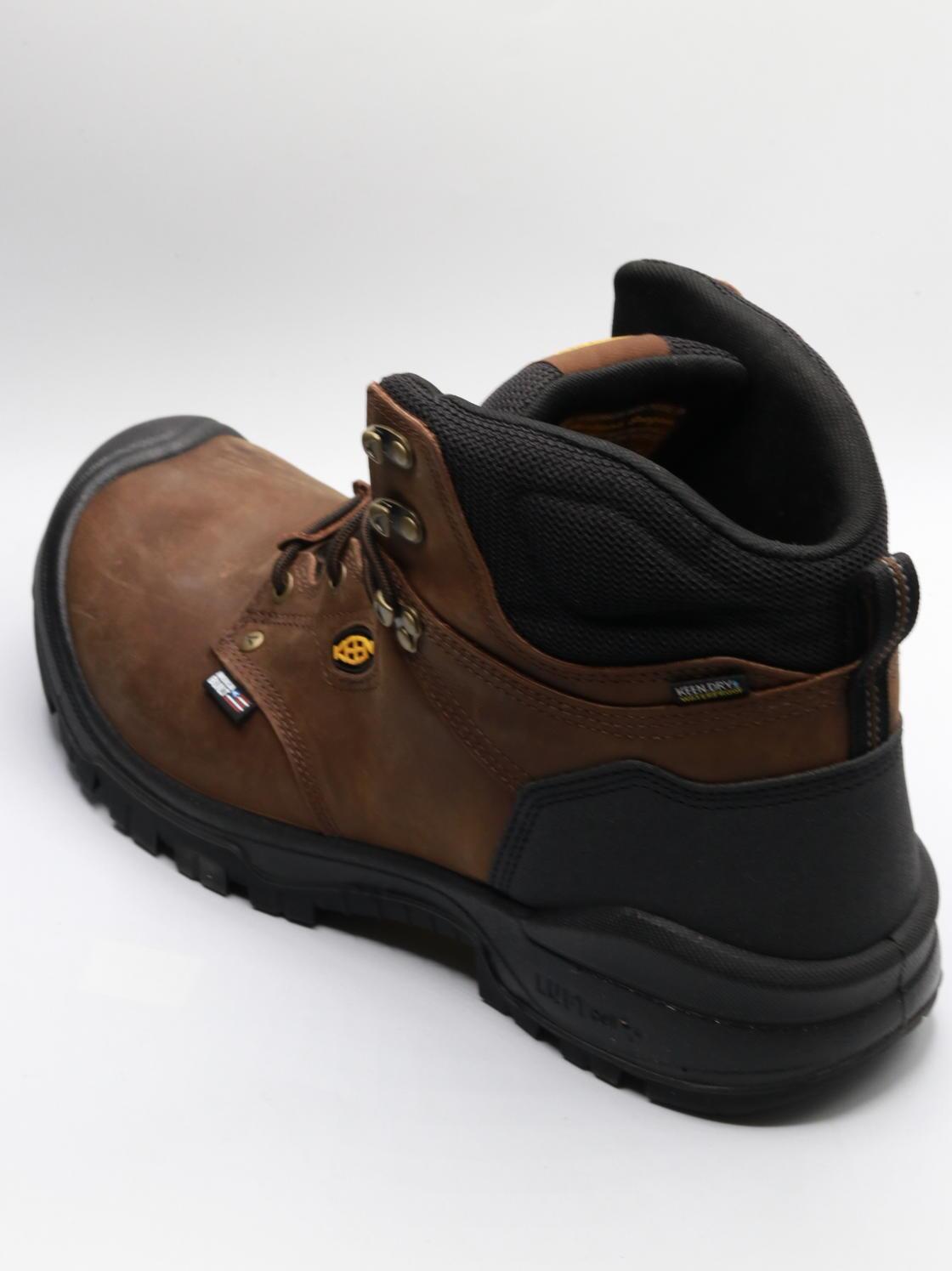 KEEN Men's 14 Wide Waterproof Leather Work Boots Composite Toe – Independence 6"