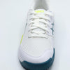 ASICS Kid's Gel-Resolution 9 Grade School Tennis Shoes, 4, White/RESTFUL Teal