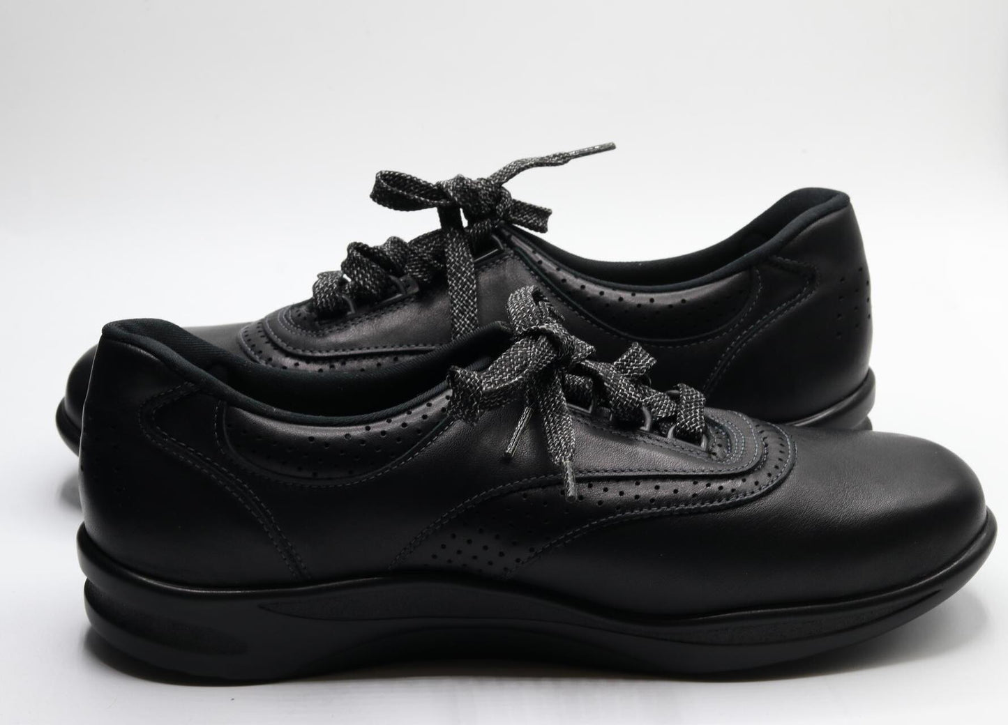 SAS Walk Easy Comfort Walking Shoe Black 10.5 N - Narrow (AA)