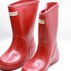 Hunter Little Kids Original First Classic Gloss Rain Boot, Military Red, 10