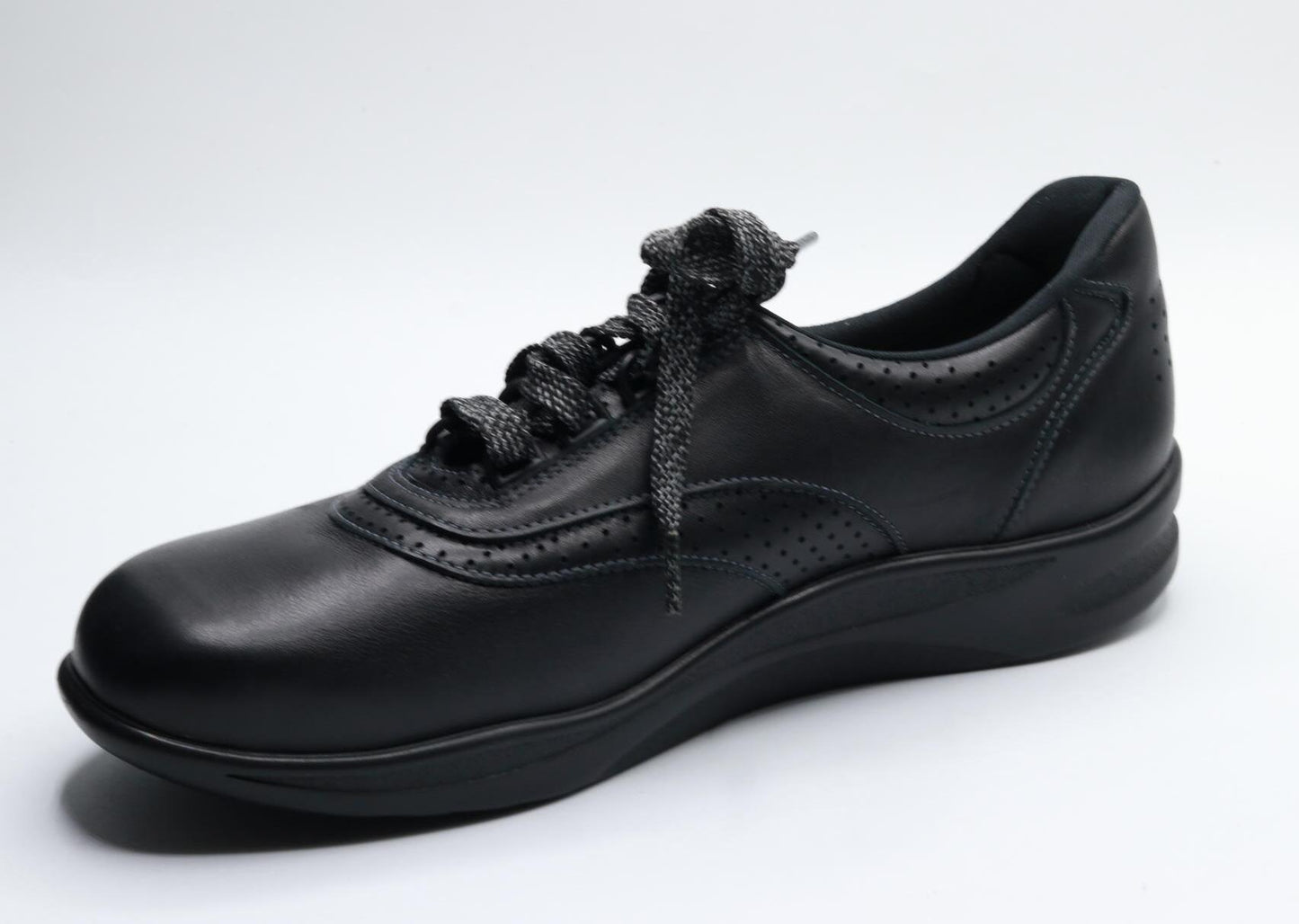 SAS Walk Easy Comfort Walking Shoe Black 10.5 N - Narrow (AA)