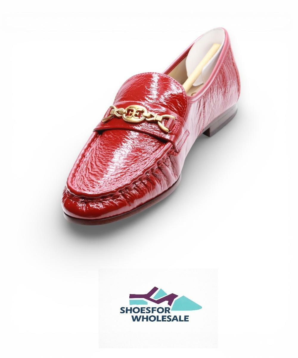 Sam Edelman Women's Lucca Loafer Deep Scarlet 9 Medium