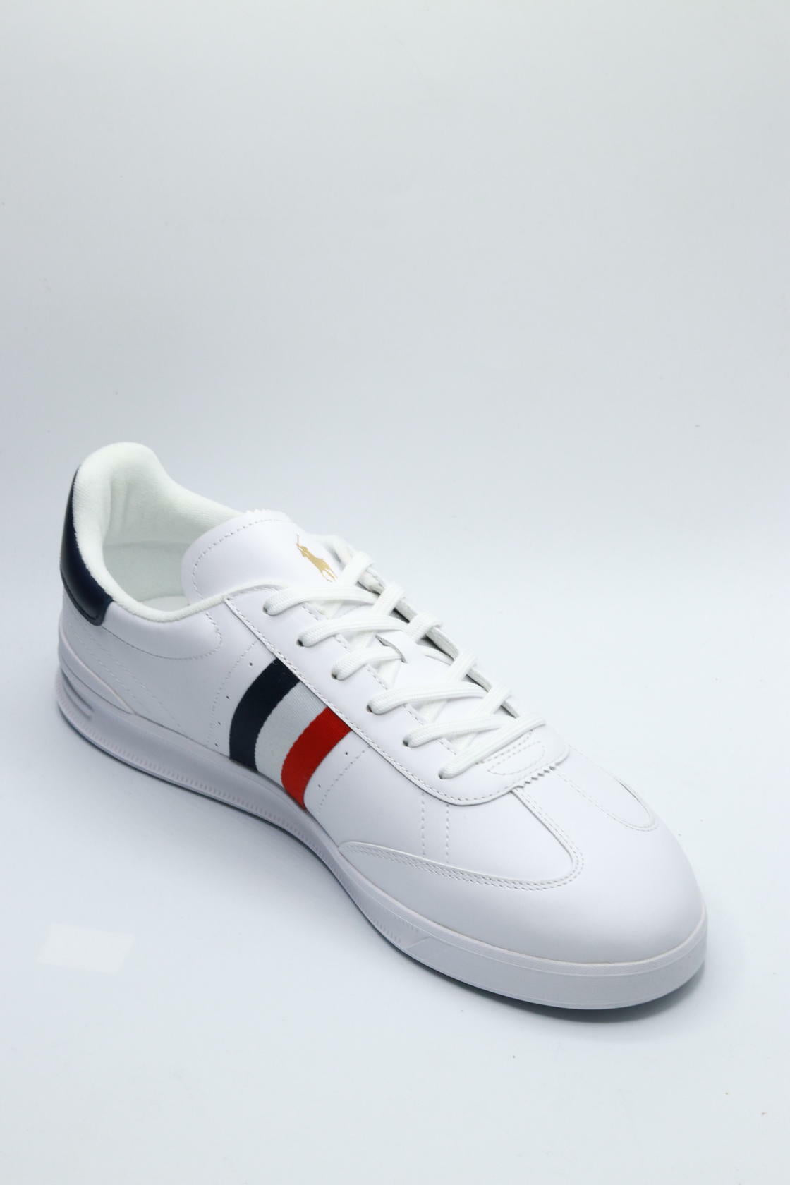 POLO RALPH LAUREN Heritage Aera White Red Blue Sneakers Shoes