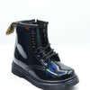 Dr. Martens Kid's Collection 1460  Black Rainbow  US 9 Toddler M