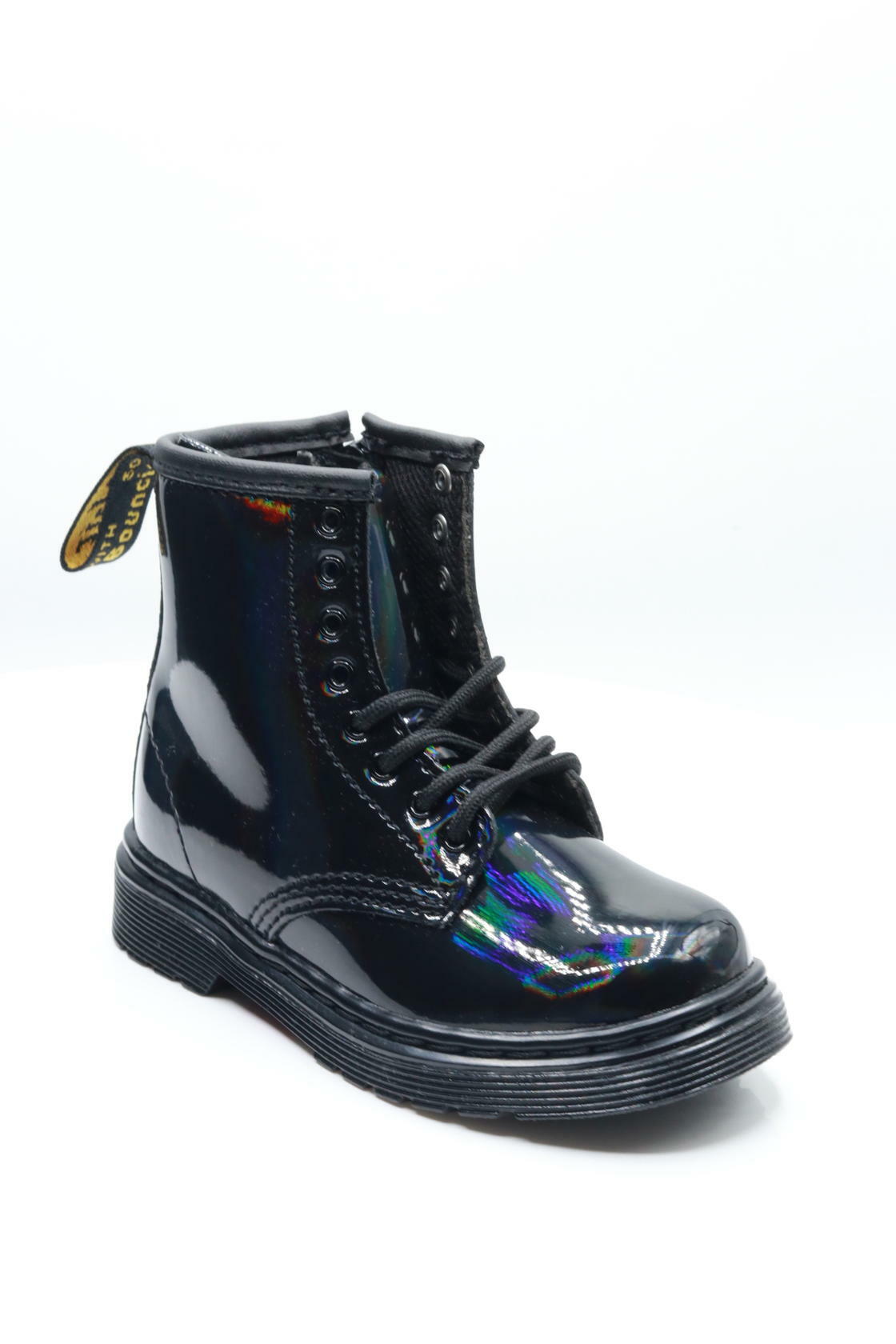 Dr. Martens Kid's Collection 1460  Black Rainbow  US 9 Toddler M