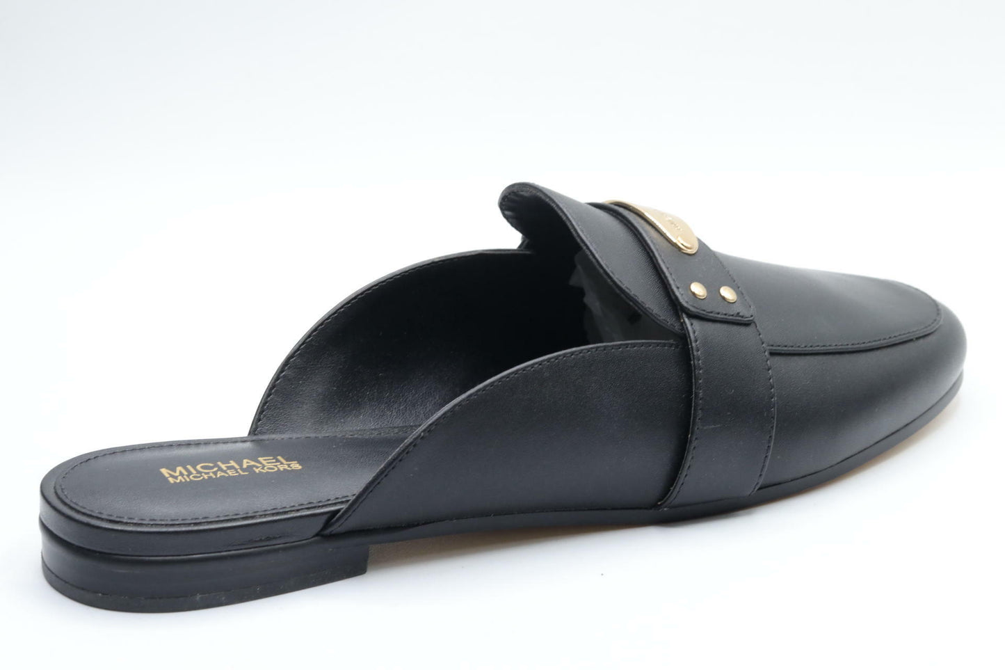 Michael Kors Plate Mule Black 9.5 M Women