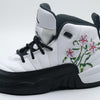 Jordan 12 Retro White/Black/Green/Lavender Mist 12C  Little Kid M