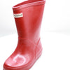 Hunter Little Kids Original First Classic Gloss Rain Boot, Military Red, 10