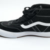 Vans Crockett High Pro in Skateboard Mens  Black and White Sneakers 8M