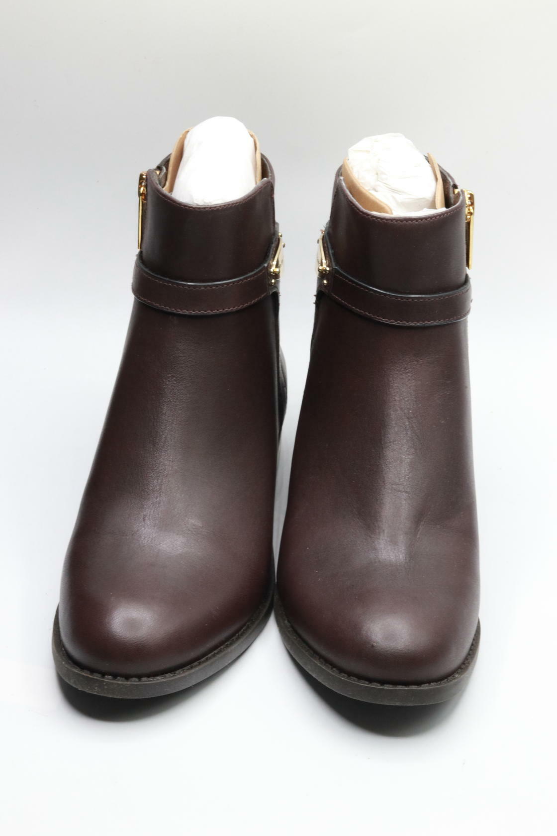 Michael Kors Finley Flat Bootie Chocolate 1 6 M