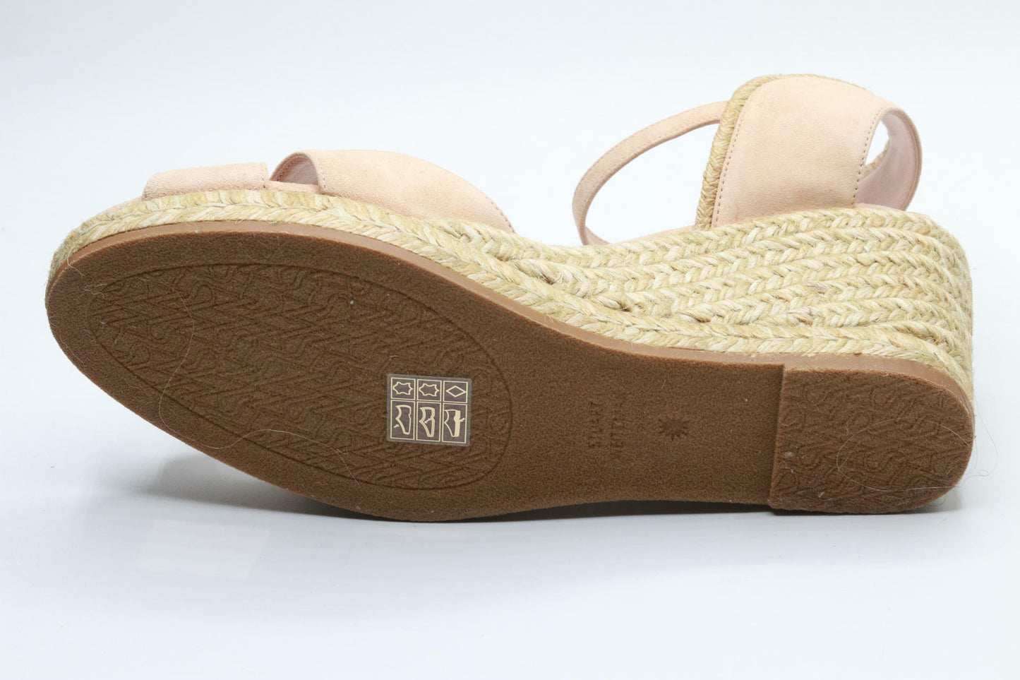 Stuart Weitzman Womens Mirela Adobe/Natural 8.5 C