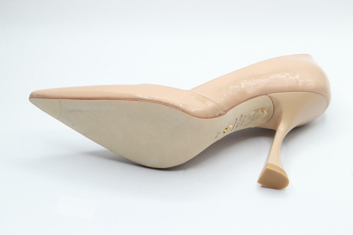 Stuart Weitzman Womens Xcurve 100 Pump Adobe