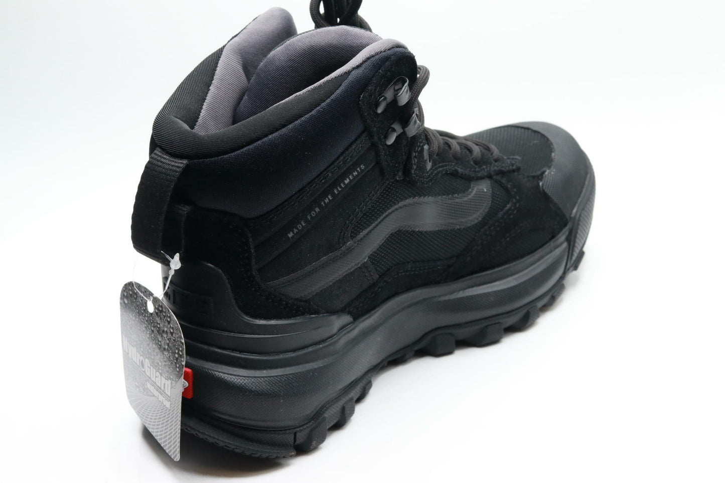 Vans Unisex U MTE Crestline Waterproof Hiking Shoe, Black/Black, 3.5 US Men