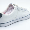 POLO RALPH LAUREN Boy's Sayer EZ (Little Kid) White Tumbled/Navy/Red Player Pony 2.5 Little Kid M